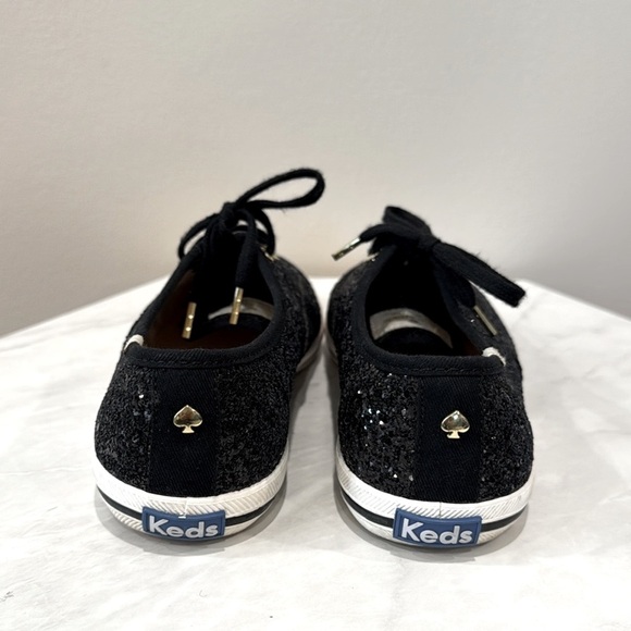 🔥Kate Spade Kids Black Glitter Women's Sneakers🔥 - Picture 5 of 5